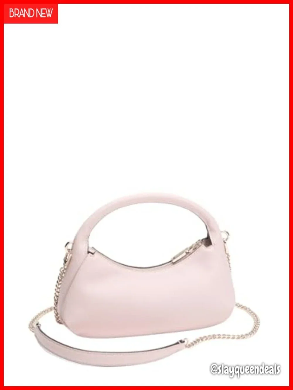 Gilda Mini Hobo Shoulder Bag Detachable Crossbody Strap Interior Zip Pocket